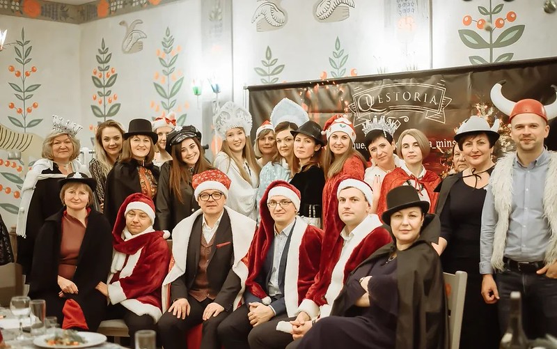 Тимбилдинг-активности на корпоративе на Новый год в Bonn